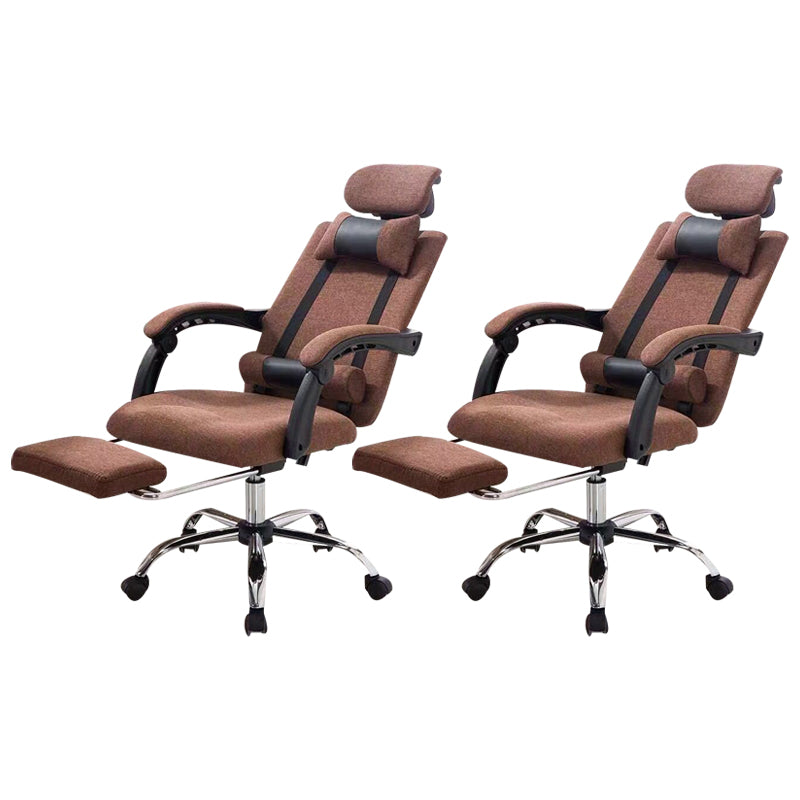 Sedia per computer moderna sedia a braccia fisso sedia da maglia ergonomica