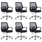 Vaste armen moderne bureaustoel Swivel Lumbar Support Bureau voorzitter