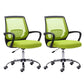Vaste armen moderne bureaustoel Swivel Lumbar Support Bureau voorzitter