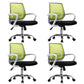 Vaste armen moderne bureaustoel Swivel Lumbar Support Bureau voorzitter
