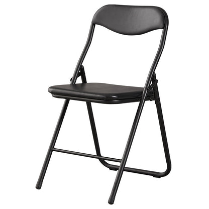 アームレス布張りのオフィスチェアブラックレザーローバックオフィスチェア