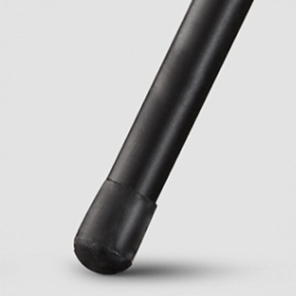 アームレス布張りのオフィスチェアブラックレザーローバックオフィスチェア