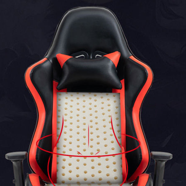 Silla de escritorio moderna silla de computadora de cuero por faux silla con ruedas con ruedas