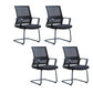 Modern Slide Office Chair with Breathable AirGrid Black Office Chair