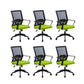 Modern Slide Office Chair with Breathable AirGrid Black Office Chair