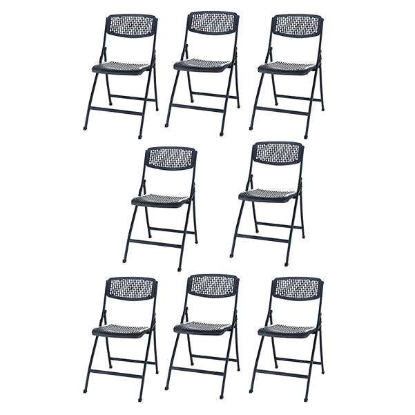 Sedia moderna per ufficio in plastica a braccia senza ruote back office sedia