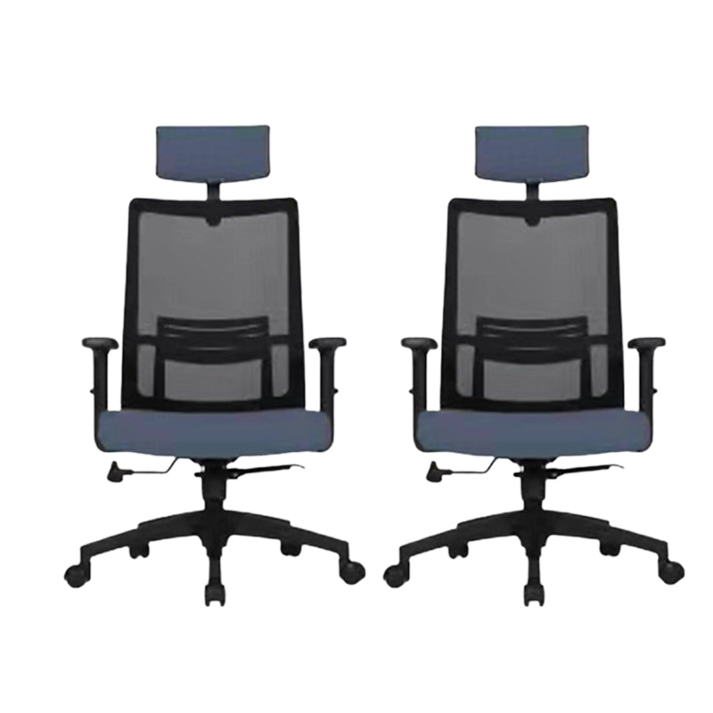 Sedia per computer moderna regolabile sedia a bracciolo sedia da scrivania in nylon