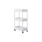 Moderne plastic boekenplank pure witte etagere open plank boekenkast