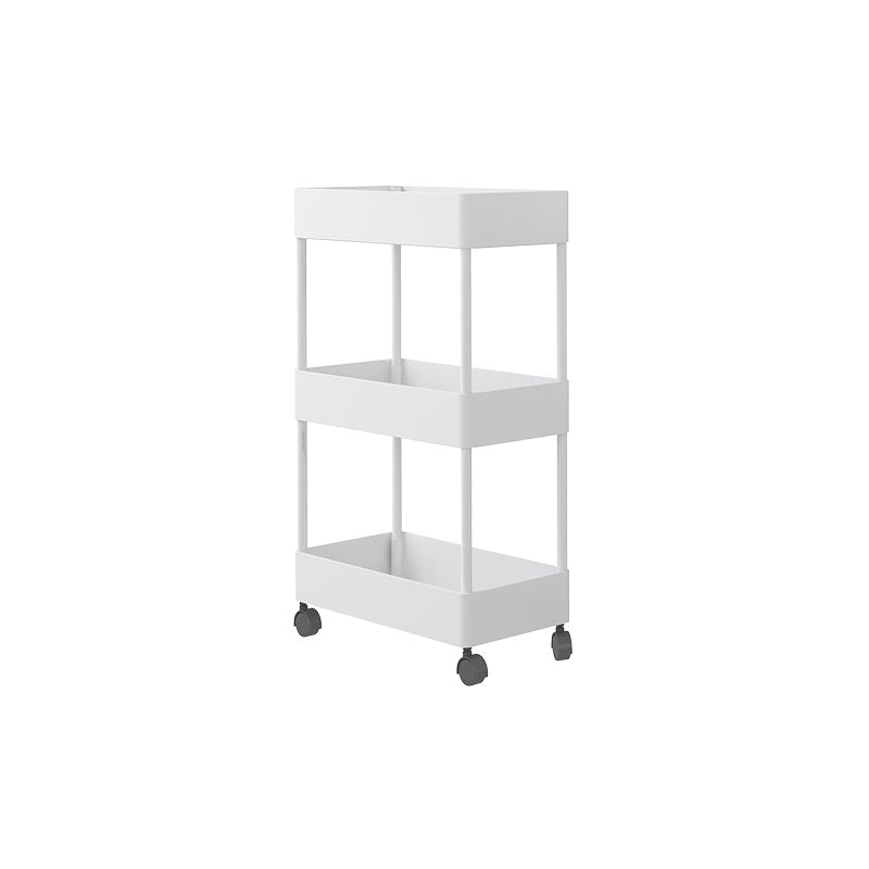 Moderne plastic boekenplank pure witte etagere open plank boekenkast
