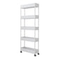 Moderne plastic boekenplank pure witte etagere open plank boekenkast