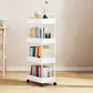 Moderne plastic boekenplank pure witte etagere open plank boekenkast