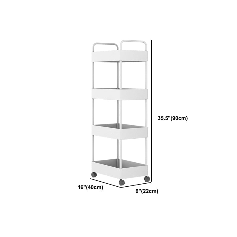 Moderne plastic boekenplank pure witte etagere open plank boekenkast