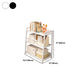 11.81" Wide Ladder Bookshelf Contemporary Metal and Wood Bookcase Clearhalo 'Bookcases' 'furn' 'furn_bookcases' 'Furniture' 'Office Furniture' 5819931
