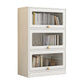 Modern Engineered Wood Bookshelf Standaard gesloten achterste boekenkast met deuren