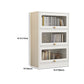 Modern Engineered Wood Bookshelf Standaard gesloten achterste boekenkast met deuren