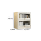 Modern Engineered Wood Bookshelf Standaard gesloten achterste boekenkast met deuren