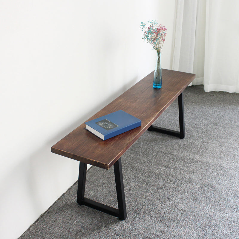 Rectangle 13.8" Wide Entryway Bench Modern Wood Seating Bench Clearhalo 'Benches' 'Chairs & Seating' 'furn' 'furn_benches' 'Furniture' 'Living Room Furniture' 5820163