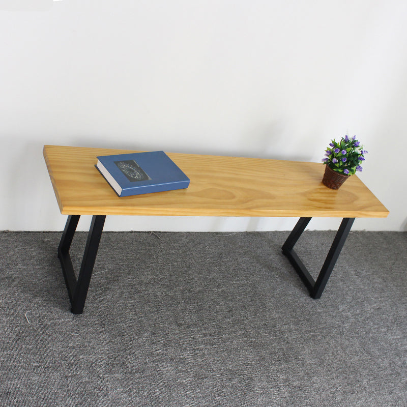 Rectangle 13.8" Wide Entryway Bench Modern Wood Seating Bench Clearhalo 'Benches' 'Chairs & Seating' 'furn' 'furn_benches' 'Furniture' 'Living Room Furniture' 5820165