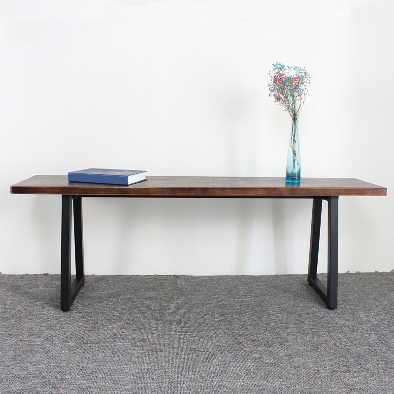 Rectangle 13.8" Wide Entryway Bench Modern Wood Seating Bench Clearhalo 'Benches' 'Chairs & Seating' 'furn' 'furn_benches' 'Furniture' 'Living Room Furniture' 5820166