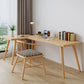 Solid Wood L-Shape Writing Desk Modern & Contemporary Laptopt Table