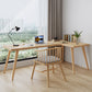 Solid Wood L-Shape Writing Desk Modern & Contemporary Laptopt Table