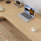 Solid Wood L-Shape Writing Desk Modern & Contemporary Laptopt Table