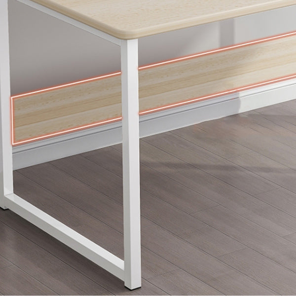 28.3 "H Escritorio de escritura de escritorio Contemporáneo de madera Desk of Office Rectangular