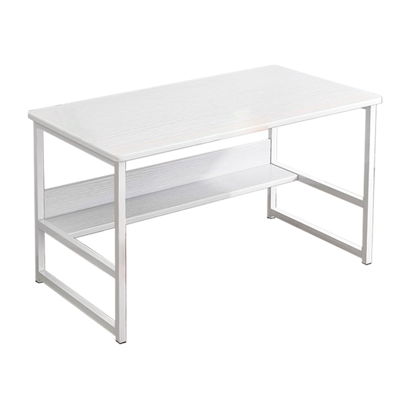 28.3 "H Escritorio de escritura de escritorio Contemporáneo de madera Desk of Office Rectangular