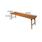 Solid Wood Writing Desk Rectangular Contemporary Office Desk