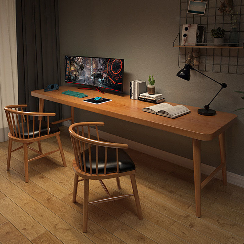 Scrivania rettangolare contemporanea scrivania in legno solido per casa