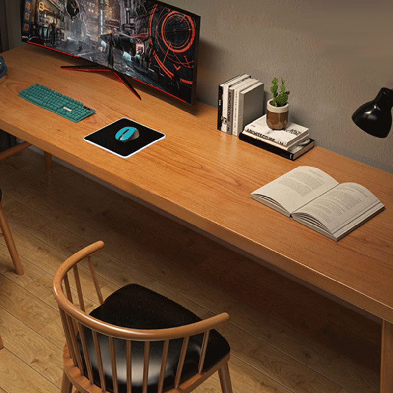 Scrivania rettangolare contemporanea scrivania in legno solido per casa