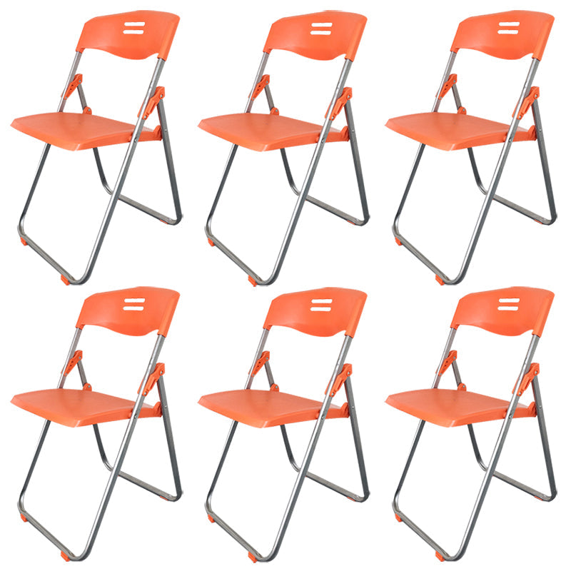 Presidente della conferenza imbottita in plastica senza braccio.