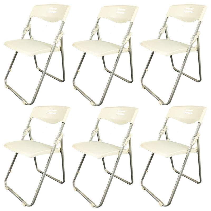 Presidente della conferenza imbottita in plastica senza braccio.