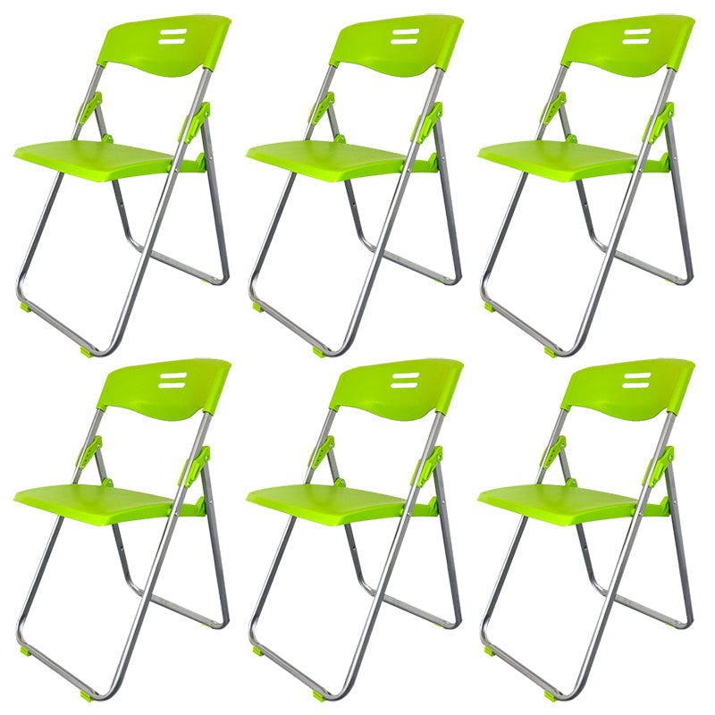 Presidente della conferenza imbottita in plastica senza braccio.