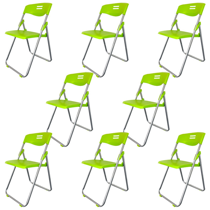 Presidente della conferenza imbottita in plastica senza braccio.