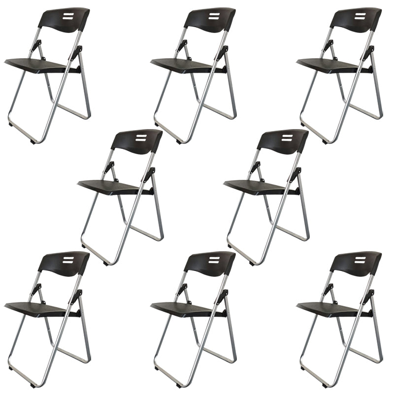 Presidente della conferenza imbottita in plastica senza braccio.