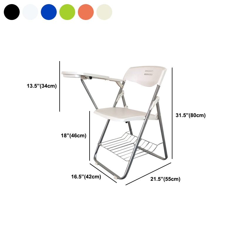 Presidente della conferenza imbottita in plastica senza braccio.