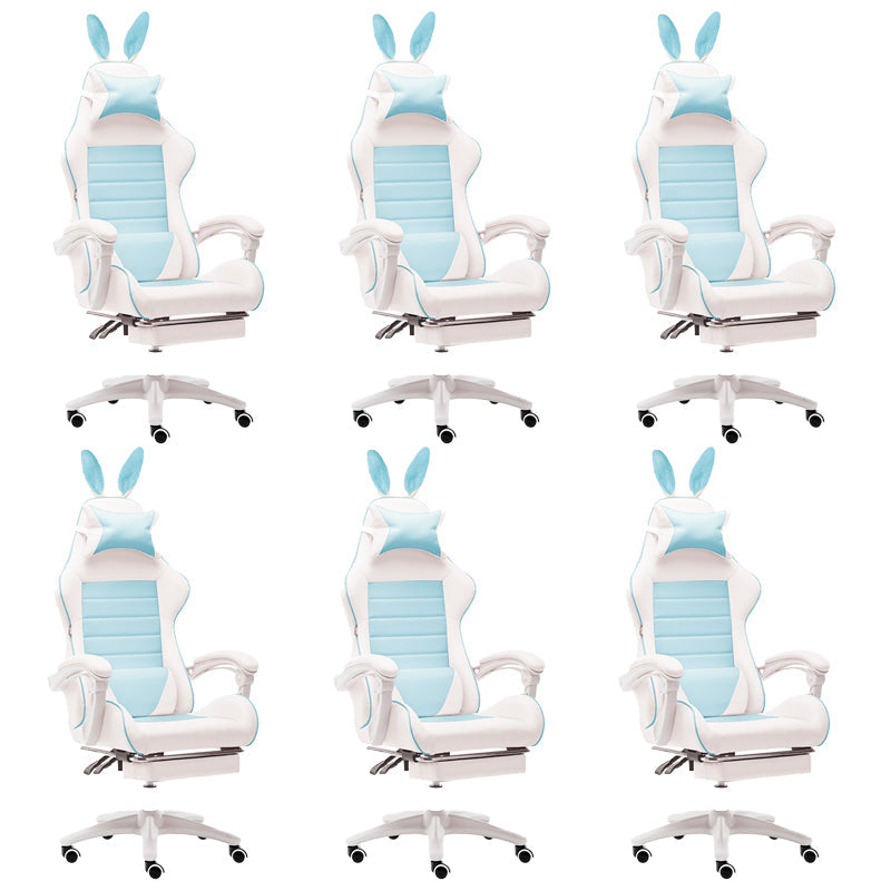 Modern Computer Chair Adjustable Arms High Back Chair with Wheels