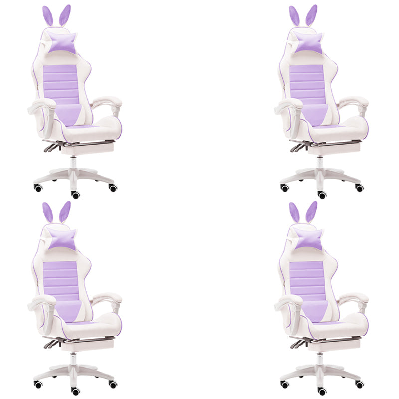 Modern Computer Chair Adjustable Arms High Back Chair with Wheels