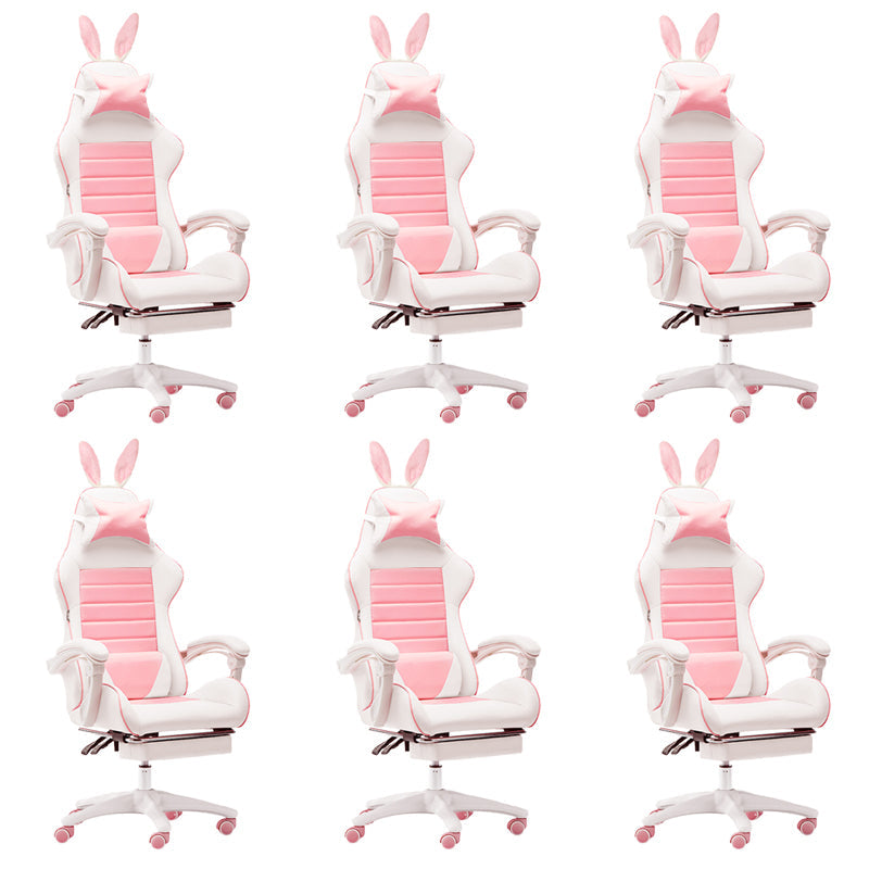 Modern Computer Chair Adjustable Arms High Back Chair with Wheels