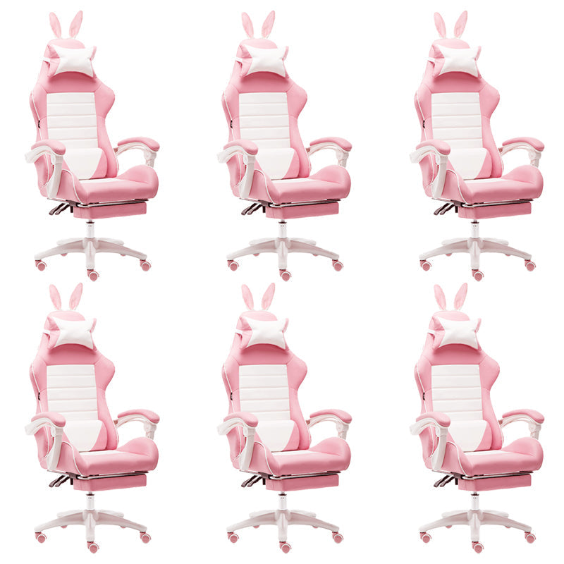 Modern Computer Chair Adjustable Arms High Back Chair with Wheels