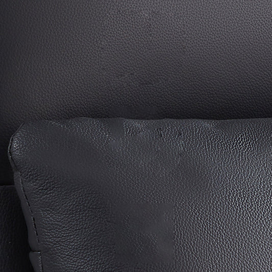 モダンなオフィスチェアスイベルアームアクセントハイバックレザーチェア