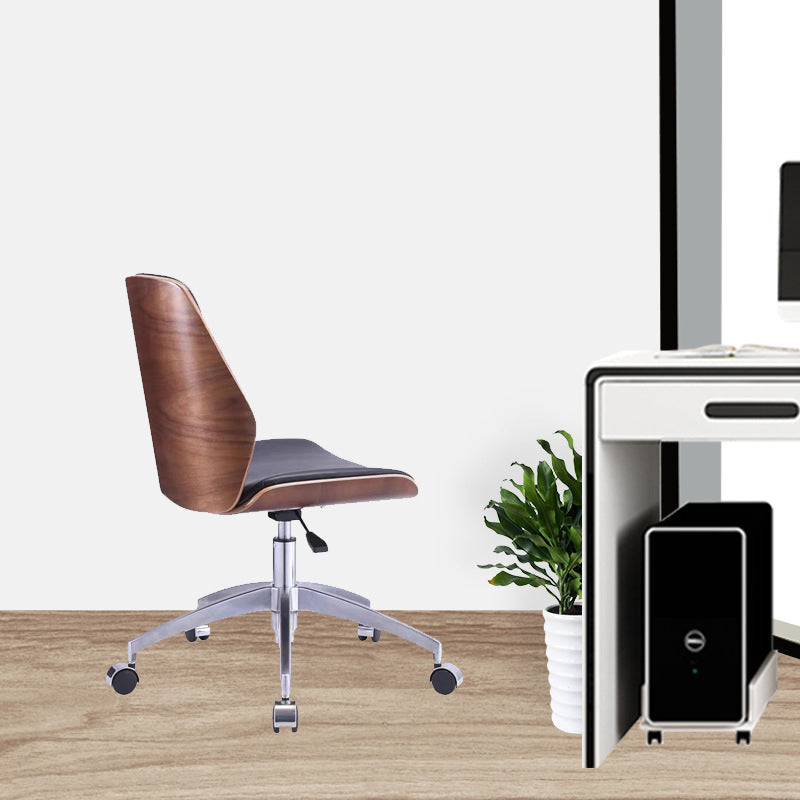 Zeitgenössischer Arbeitsbereich Office Chair Armless Polster Task Stuhl