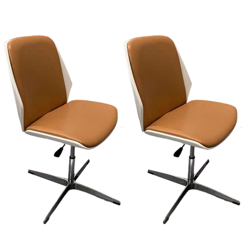 Zeitgenössischer Arbeitsbereich Office Chair Armless Polster Task Stuhl