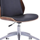 Zeitgenössischer Arbeitsbereich Office Chair Armless Polster Task Stuhl