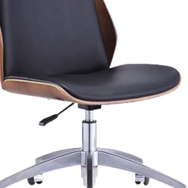 Zeitgenössischer Arbeitsbereich Office Chair Armless Polster Task Stuhl