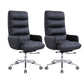 Chaise d'ordinateur ergonomique Executive High Back Fricte avec roues