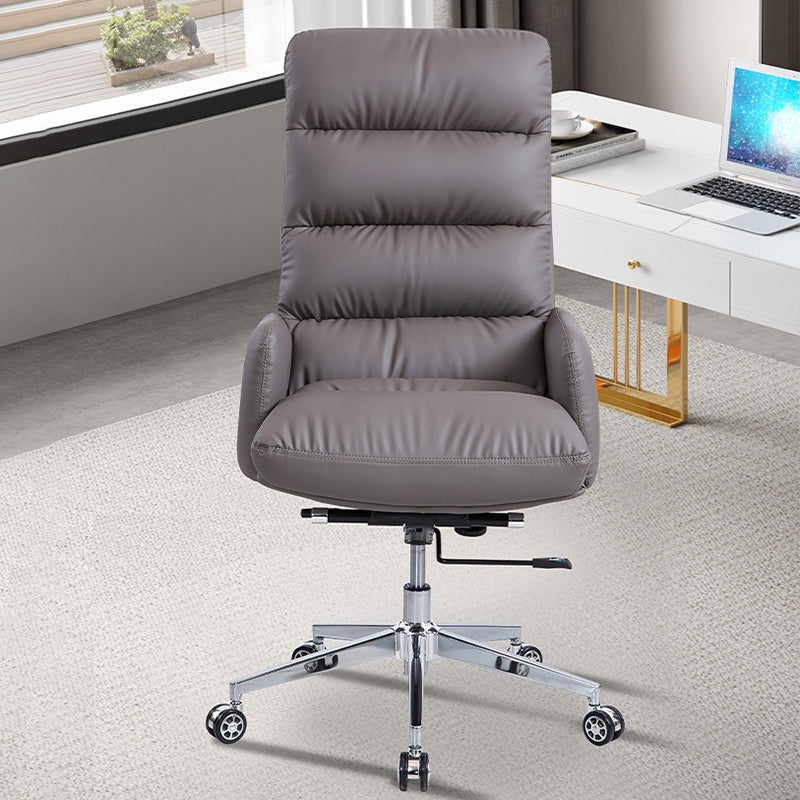 Chaise d'ordinateur ergonomique Executive High Back Fricte avec roues