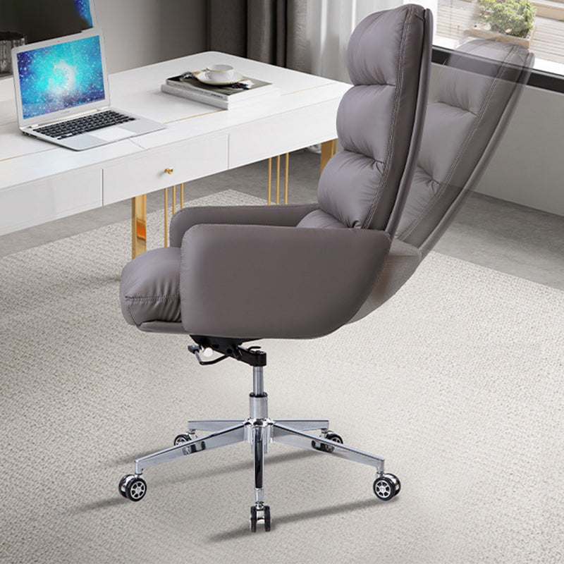 Chaise d'ordinateur ergonomique Executive High Back Fricte avec roues