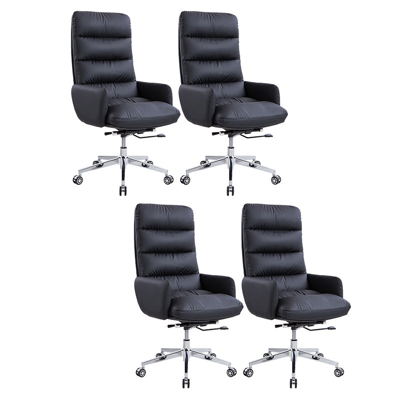 Chaise d'ordinateur ergonomique Executive High Back Fricte avec roues